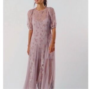 Free People Viola Midi Dress
